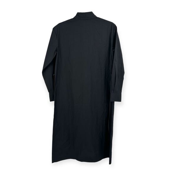 Everlane The Supima Cotton Shirt Dress in black Size XS NWOT - Picture 13 of 14
